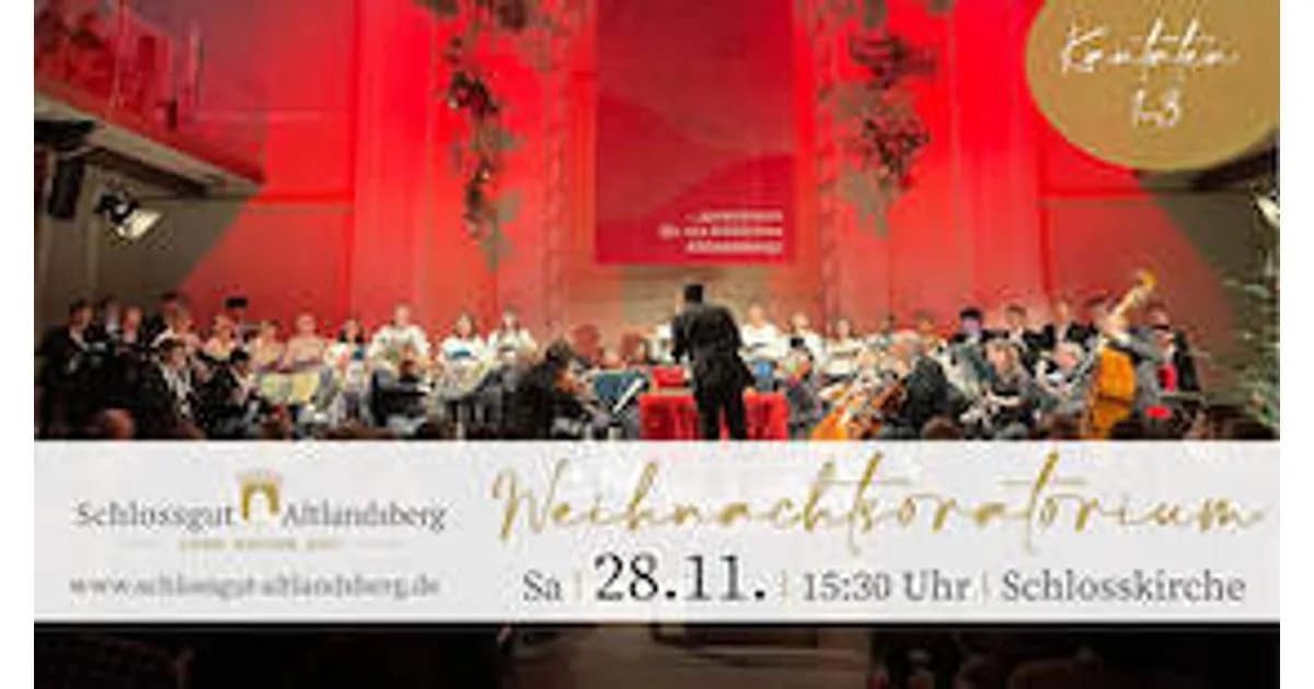 Weihnachtsoratorium - Kantate 1-3 event image