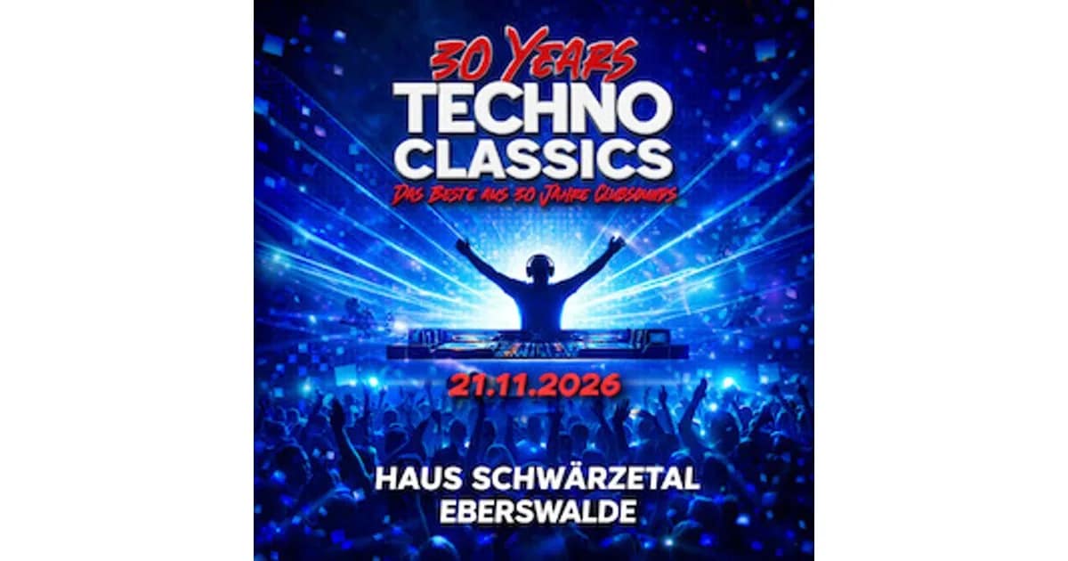 Techno Classics 2.0 - Das Beste aus 30 Jahre Clubsounds event image