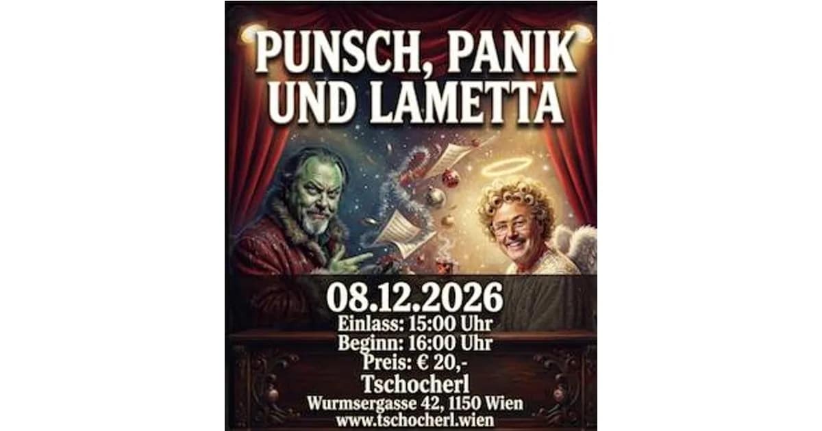 Punsch, Panik und Lametta event image