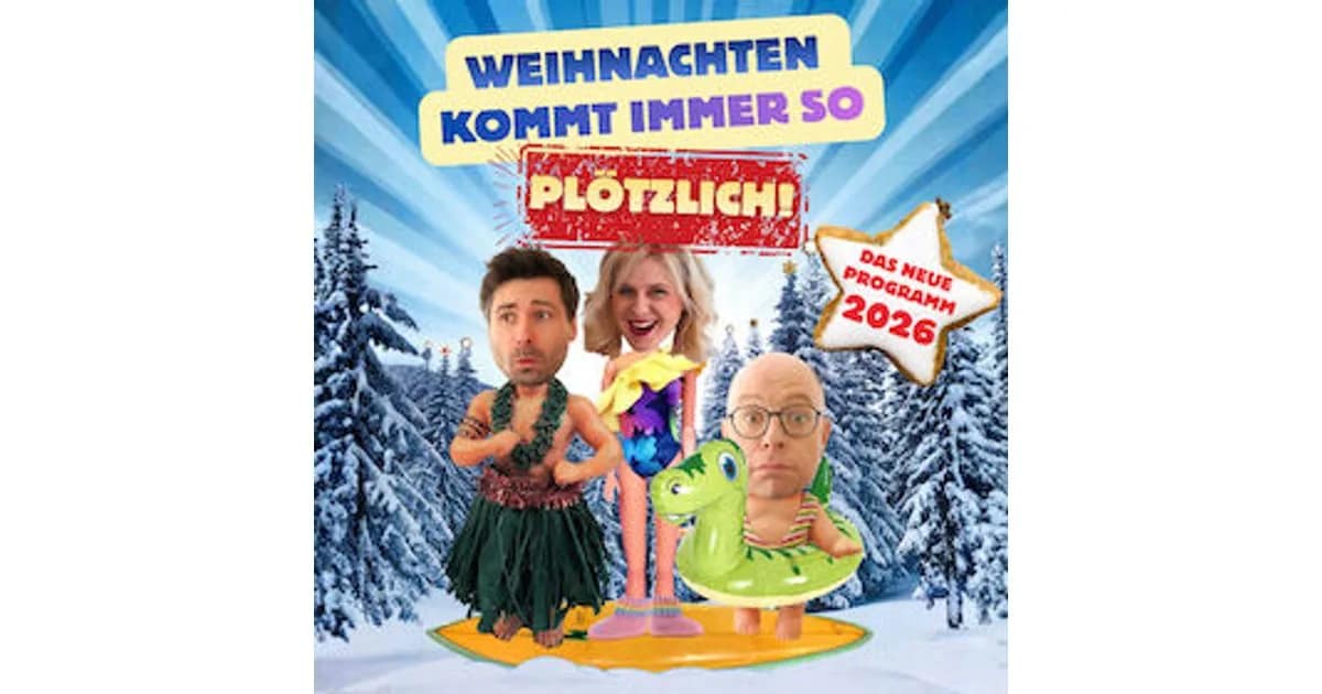 Weihnachten kommt immer so plötzlich event image