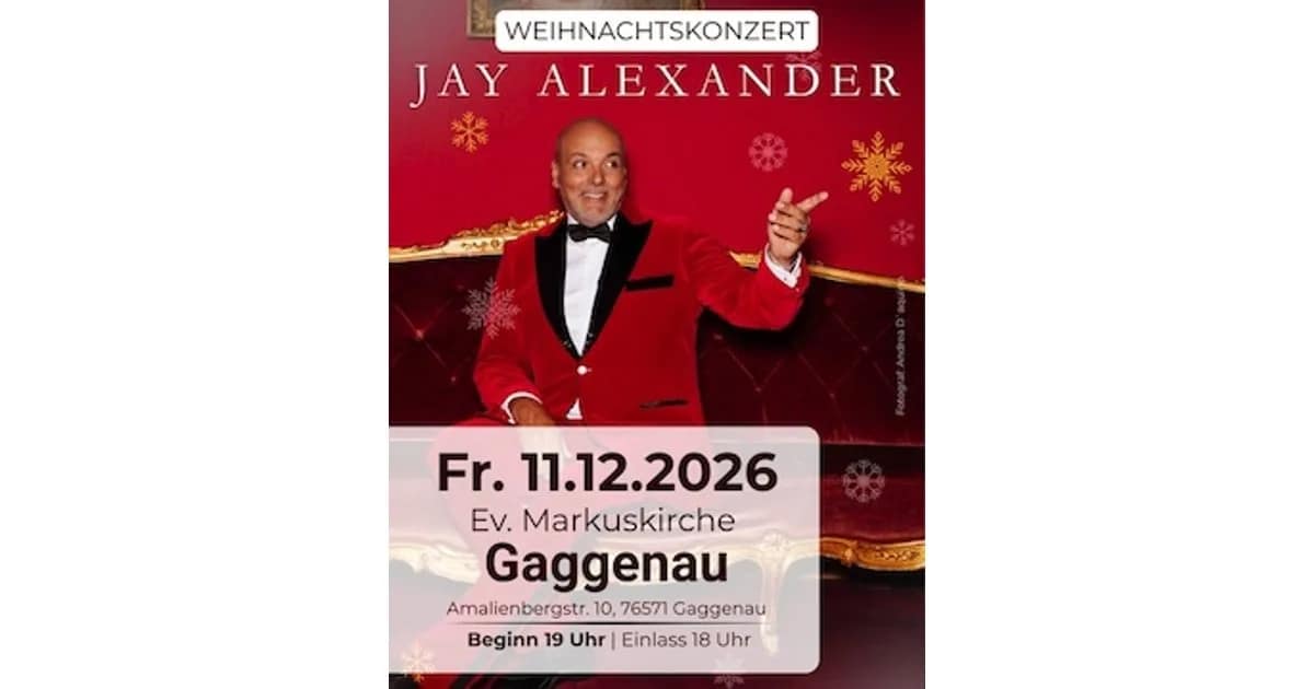 Jay Alexander - Weihnachtskonzert event image