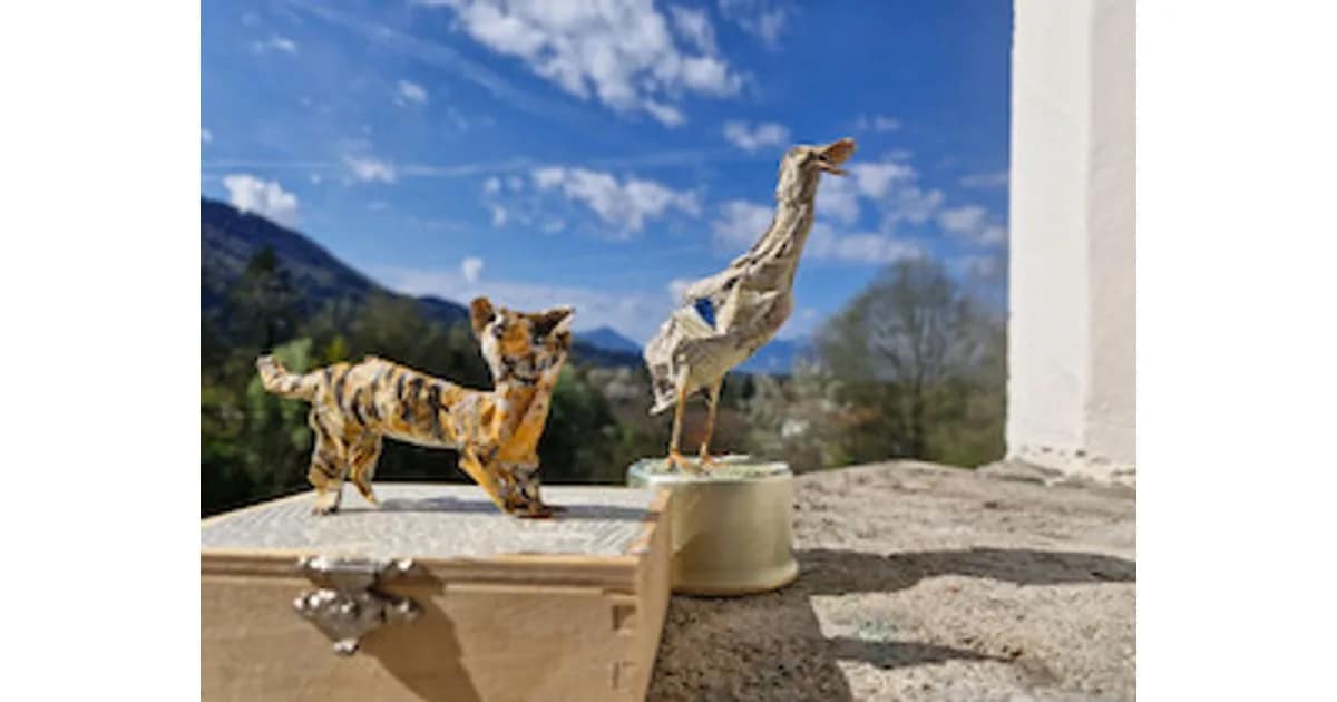 Spielzeit 2026 / 2027 - Workshop Schule der Fantasie: "Papiertiger, Zeitungsente und Co" event image