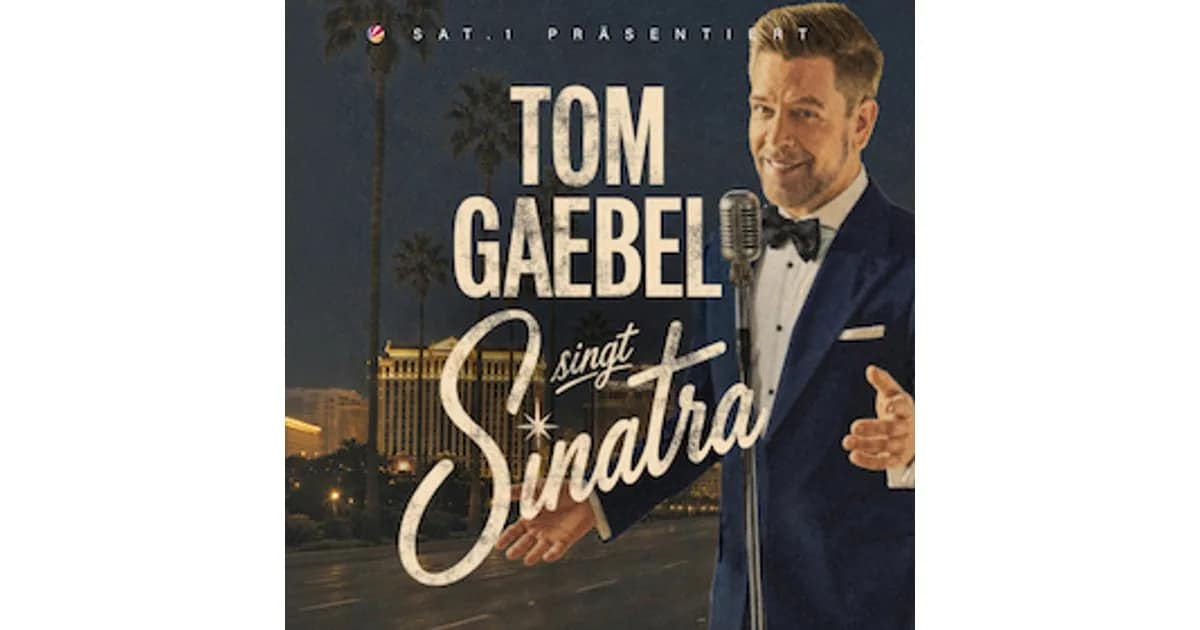 Fremdveranstaltungen 2026/2027 - Tom Gaebel singt Sinatra Tour 2027 event image