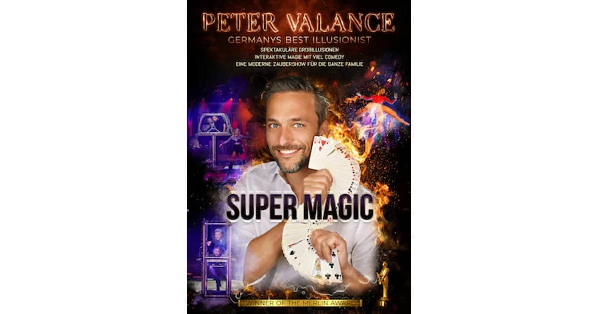 Peter Valance - SUPERMAGIC event image