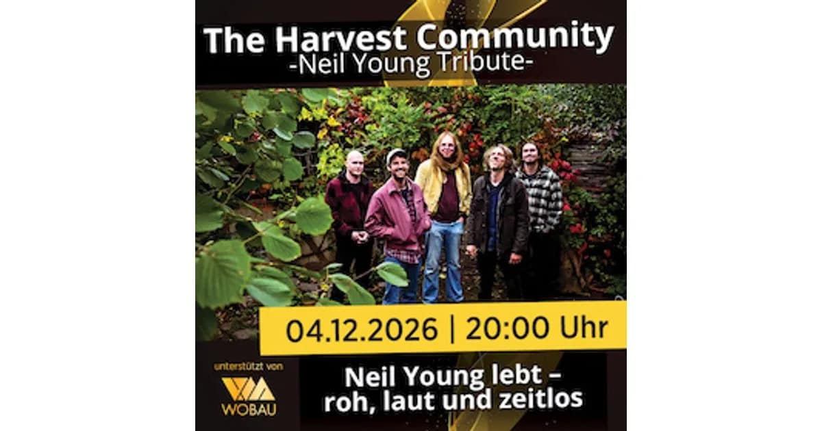 The Harvest Community – Neil Young Tribute | Magdeburg | machwerk event image