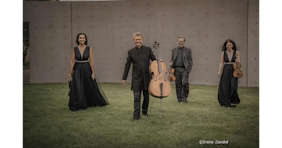 Minguet Quartett - Ulrich Isfort – 1. Violine; Annette Reisinger – 2. Violine; Aida-Carmen Soanea – Viola; Matthias Diener – Violoncello event image