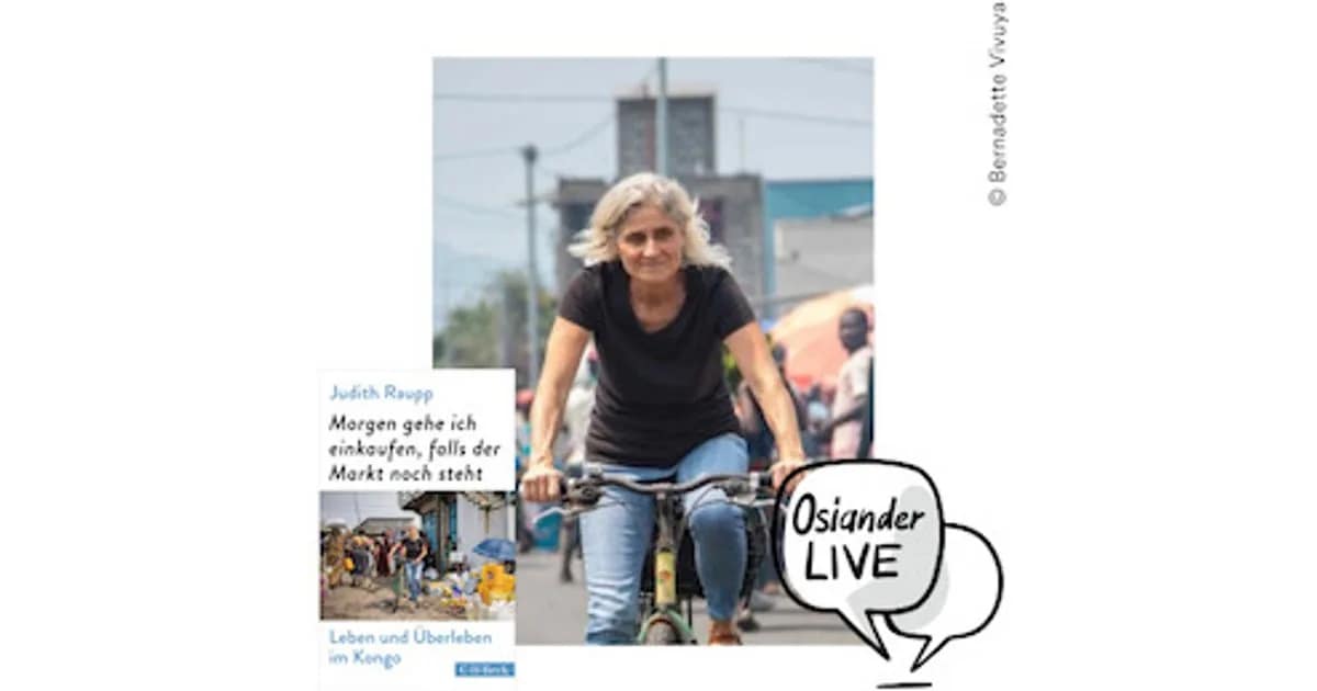 Osiander Schorndorf - Lesung und Gespräch | Judith Raupp | Morgen gehe ich einkaufen, falls der Markt noch steht event image