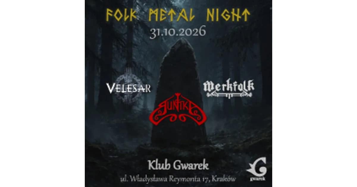 Folk Metal Night: Runika + Velesar + Merkfolk event image