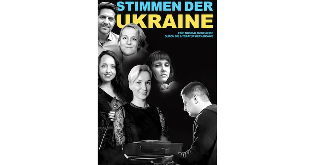 Gastspiel - Stimmen der Ukraine – eine literarisch-musikalische Reise event image