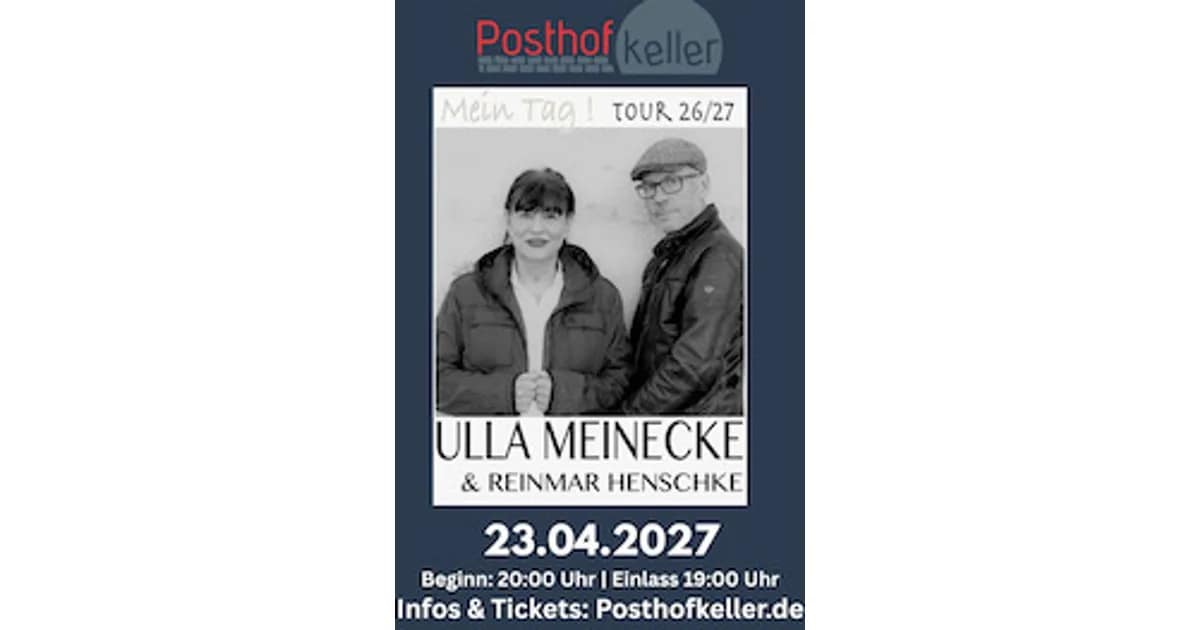 Ulla Meinecke - Mein Tag Tour 2026/2027 event image