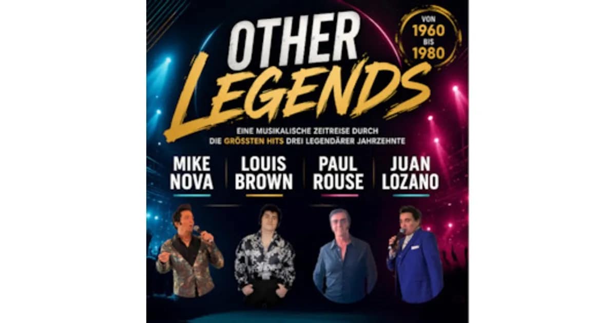 Other Legends von 1960 bis 1980 - mit Mike Nova, Louis Brown, Paul Rouse und Juan Lozano event image