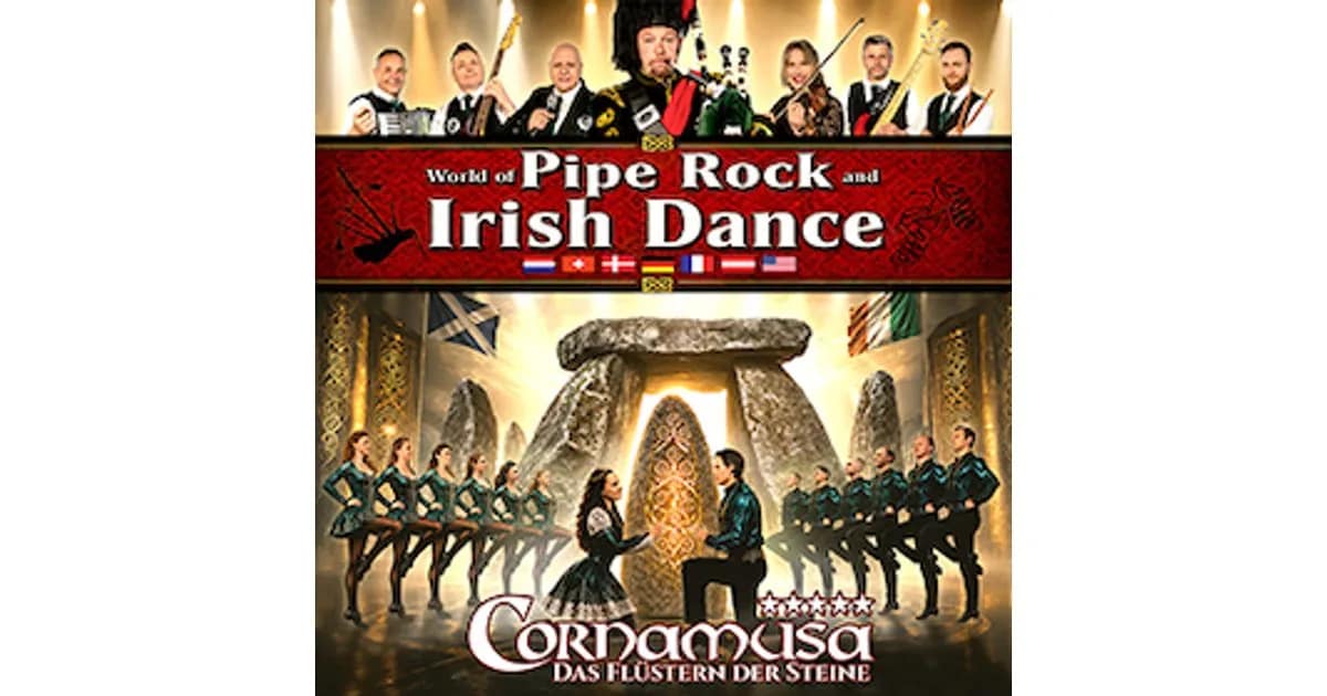 Cornamusa "World of Pipe Rock and Irish Dance" - Das Flüstern der Steine event image