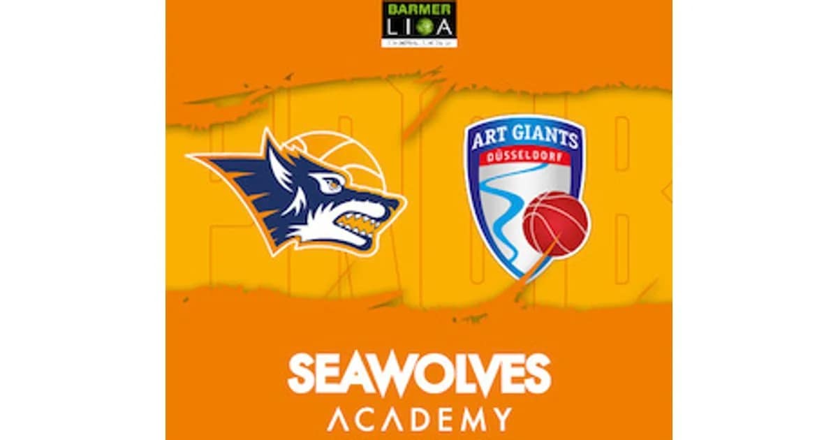 2026/2027 I BARMER 2. Basketball Bundesliga ProB Nord - Seawolves Academy vs. ART Giants Düsseldorf event image