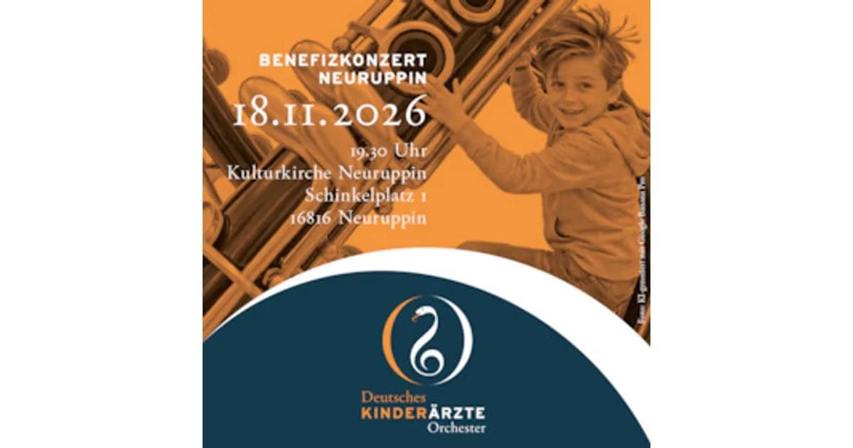Benefizkonzert des Deutschen Kinderärzteorchesters - Benefizkonzert des Deutschen Kinderärzteorchesters event image
