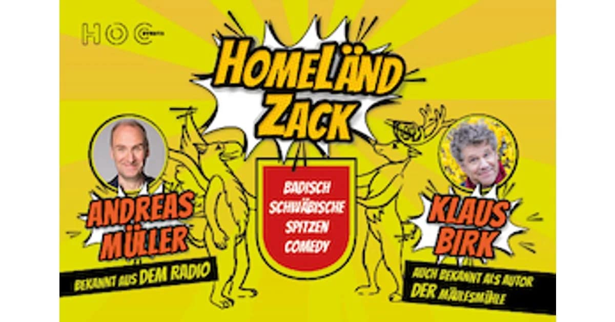 HomeländZack - Ein Schwabe und ein Badener event image
