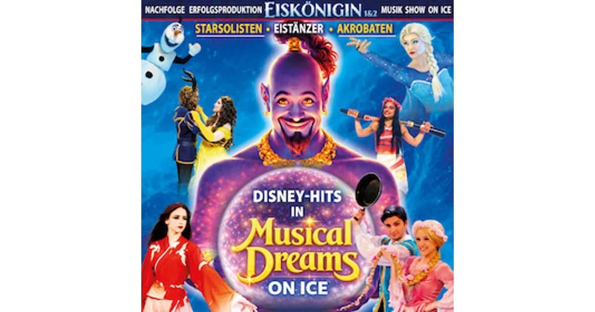 Musical Dreams On Ice - Mit Starsolisten, Eistänzern und Akrobaten event image