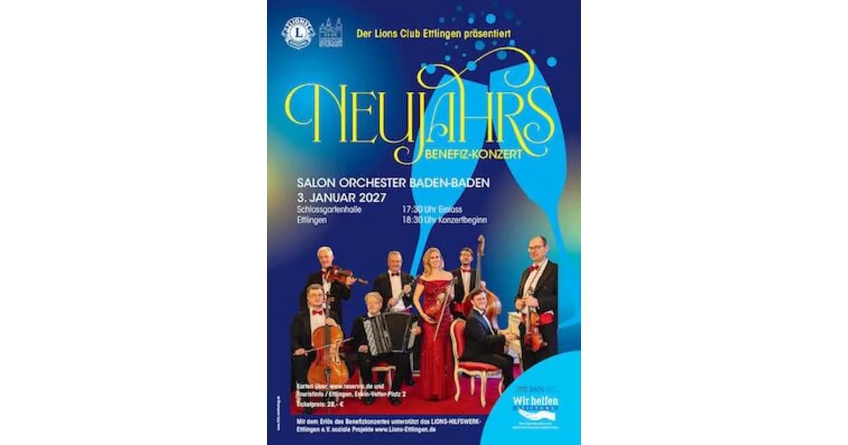 Neujahrskonzert - LIONS CLUB Ettlingen event image