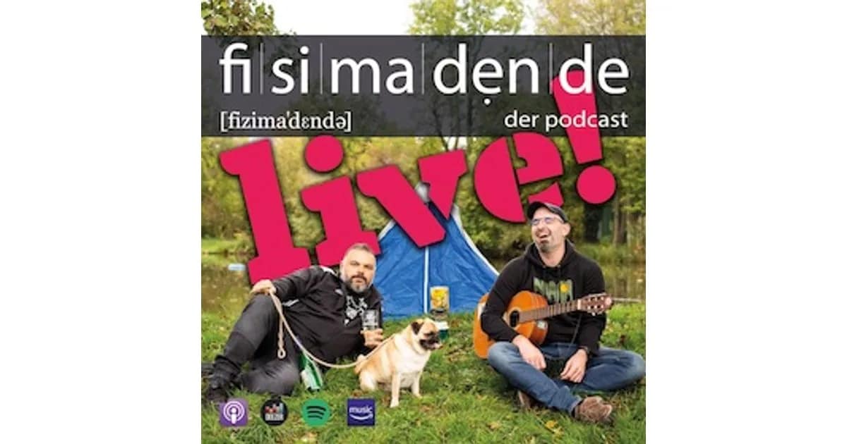 Live: Fisimadende – Der Podcast kommt auf die Bühne! - LIVE: Fisimadende – Der Podcast kommt auf die Bühne! event image
