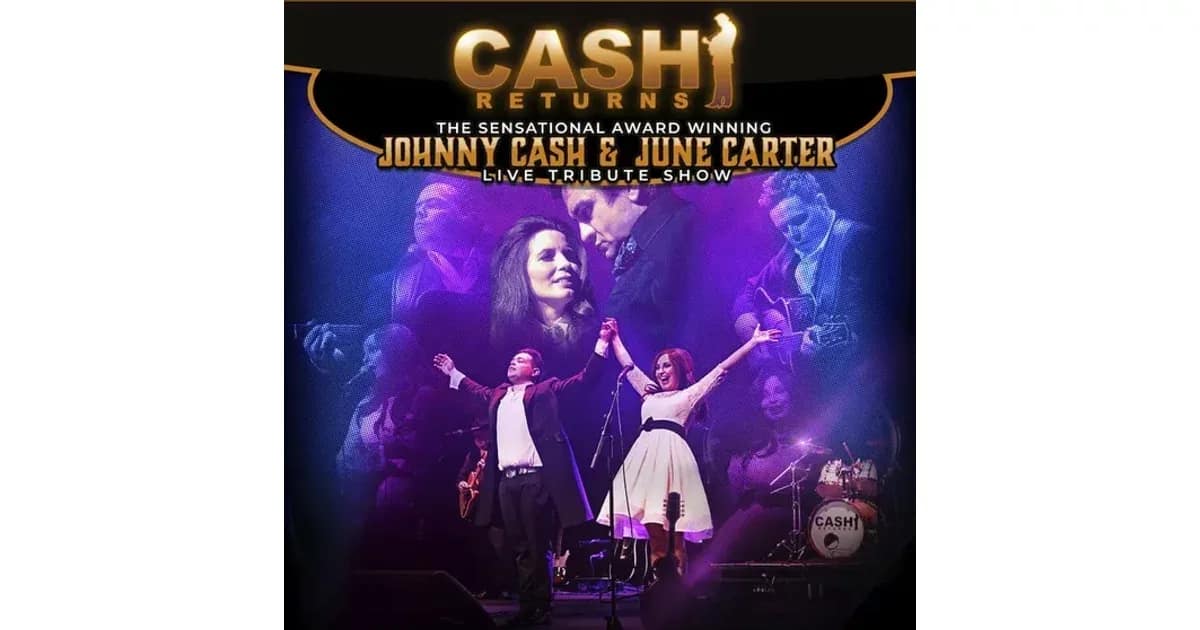 Johnny Cash & June Carter - Live Tribute Show by Cash Returns event image