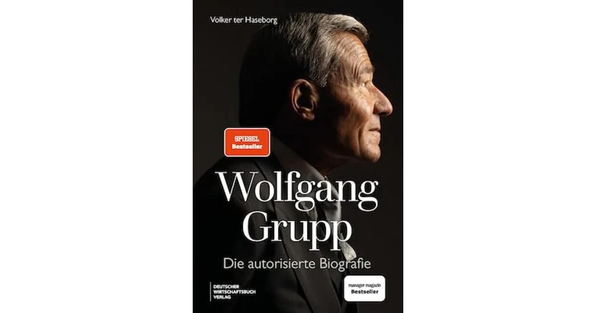 Literaturtage Albstadt 2026 - Wolfgang Grupp - Die autorisierte Biografie - Gespräch mit Ursula Baumgärtner und Wolfgang Grupp event image