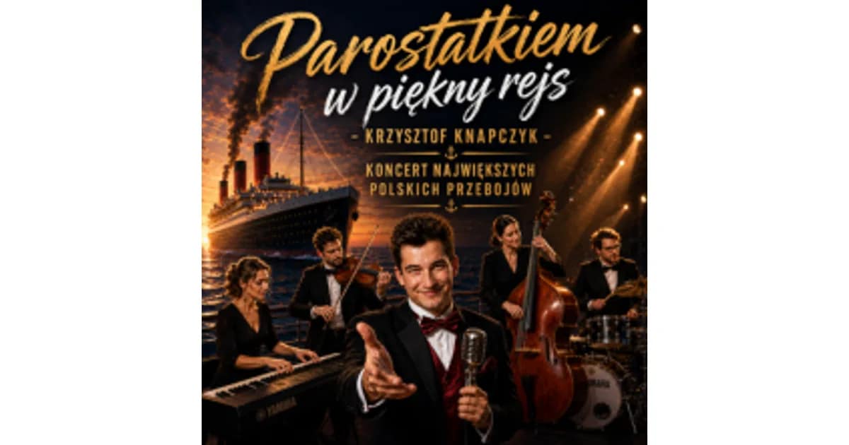 Parostatkiem w piekny rejs z Krzysztofem Knapczykiem event image