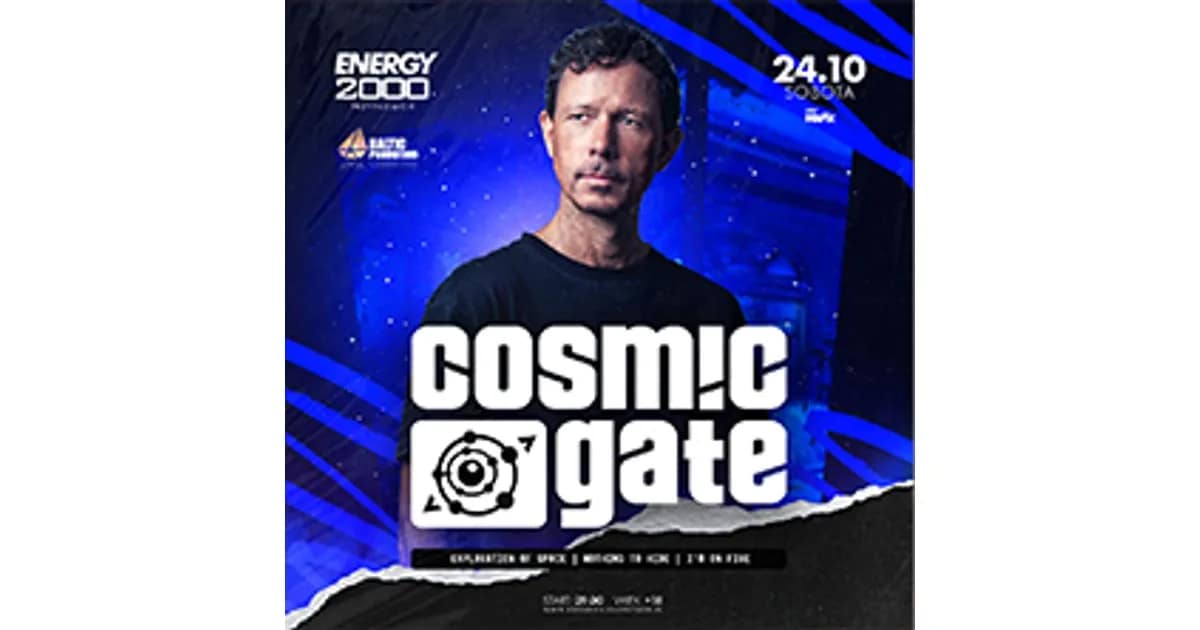 COSMIC GATE | Wiek 18+ event image