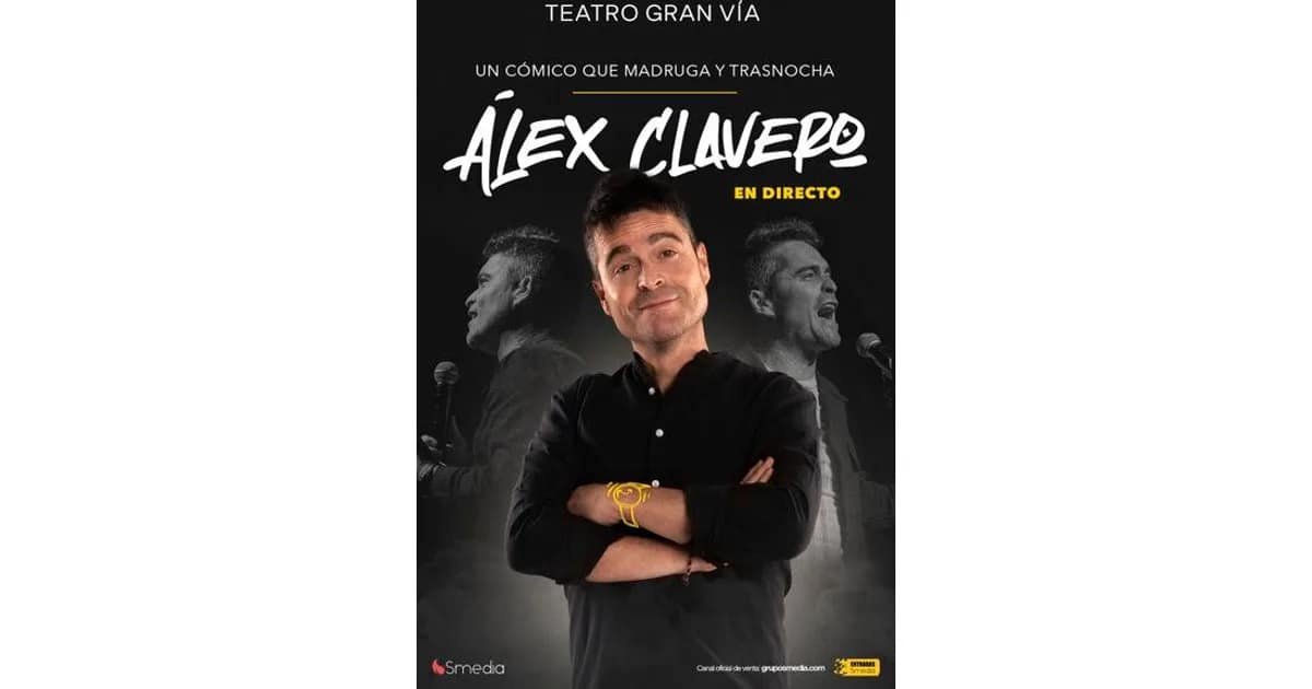 Álex Clavero. En directo. event image