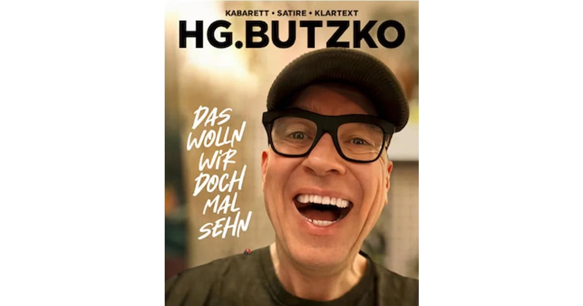 HG. Butzko: Das wolln wir doch mal sehn - Solokabarett event image