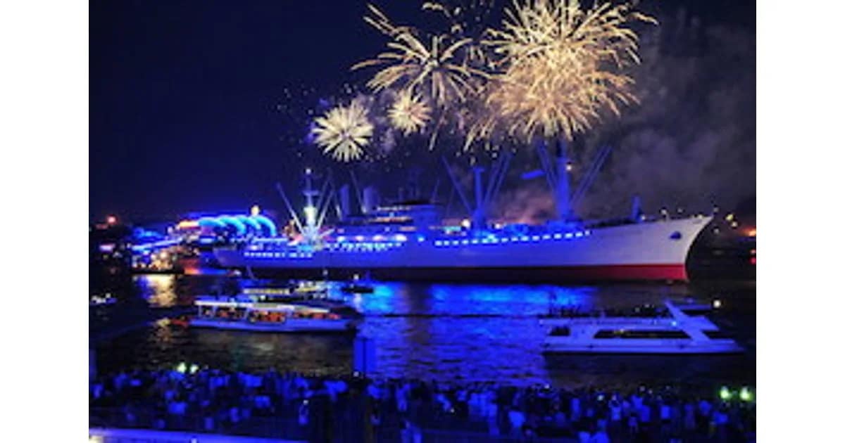Fahrten - Blue Port Feuerwerks- und Lichterfahrt – CRUISE DAYS event image