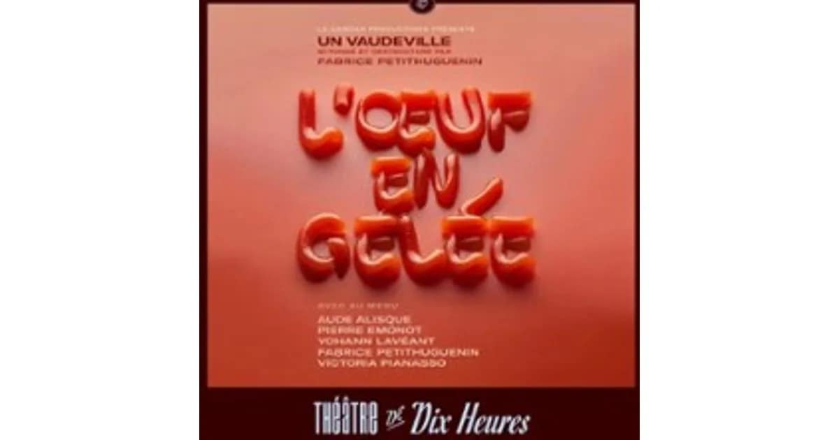 L'Oeuf en Gelée event image
