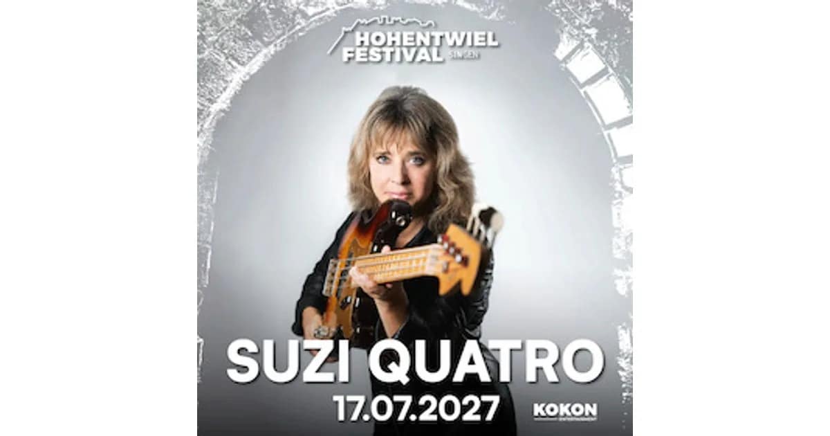 Hohentwielfestival 2027 - Hohentwielfestival 2027 - Suzie Quatro event image