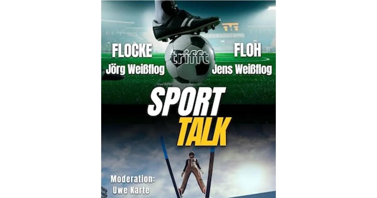 1. Weinböhlaer Sport-Talk - Flocke trifft Floh - Jörg Weißflog und Jens Weißflog im Gespräch event image