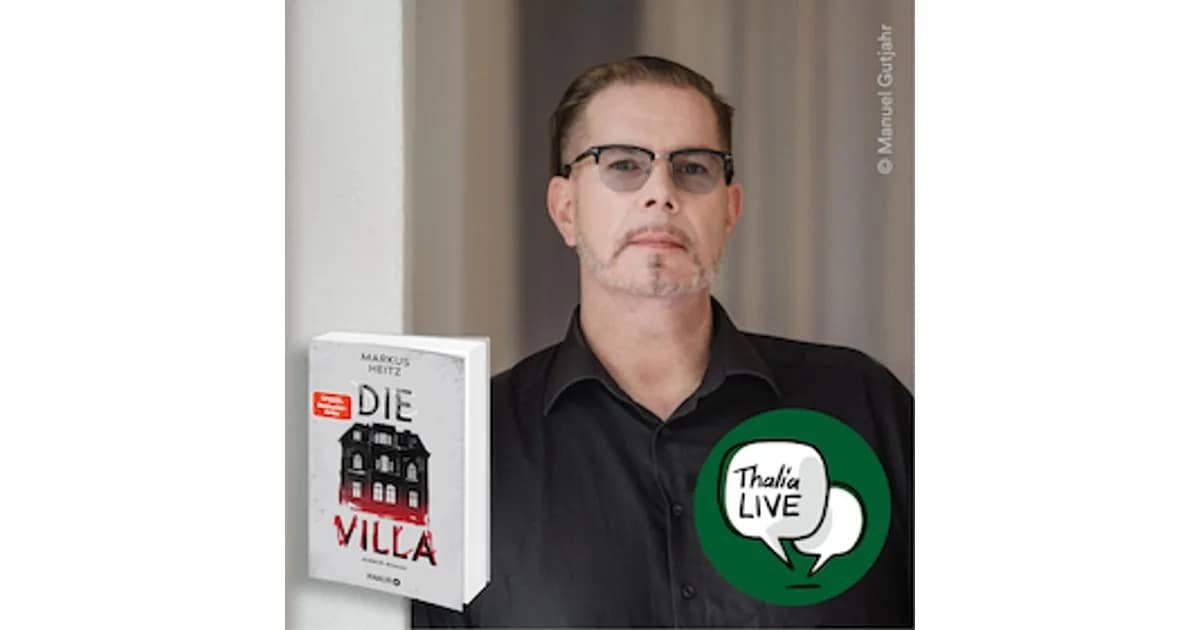 Thalia Halle (157145622) - Autorenlesung mit Markus Heitz - "Die Villa" event image