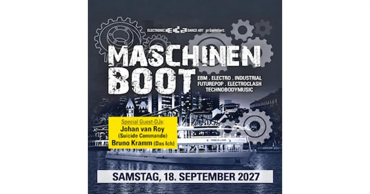MaschinenBoot - 2027 - Unter der Flagge der elektronischen Musik event image
