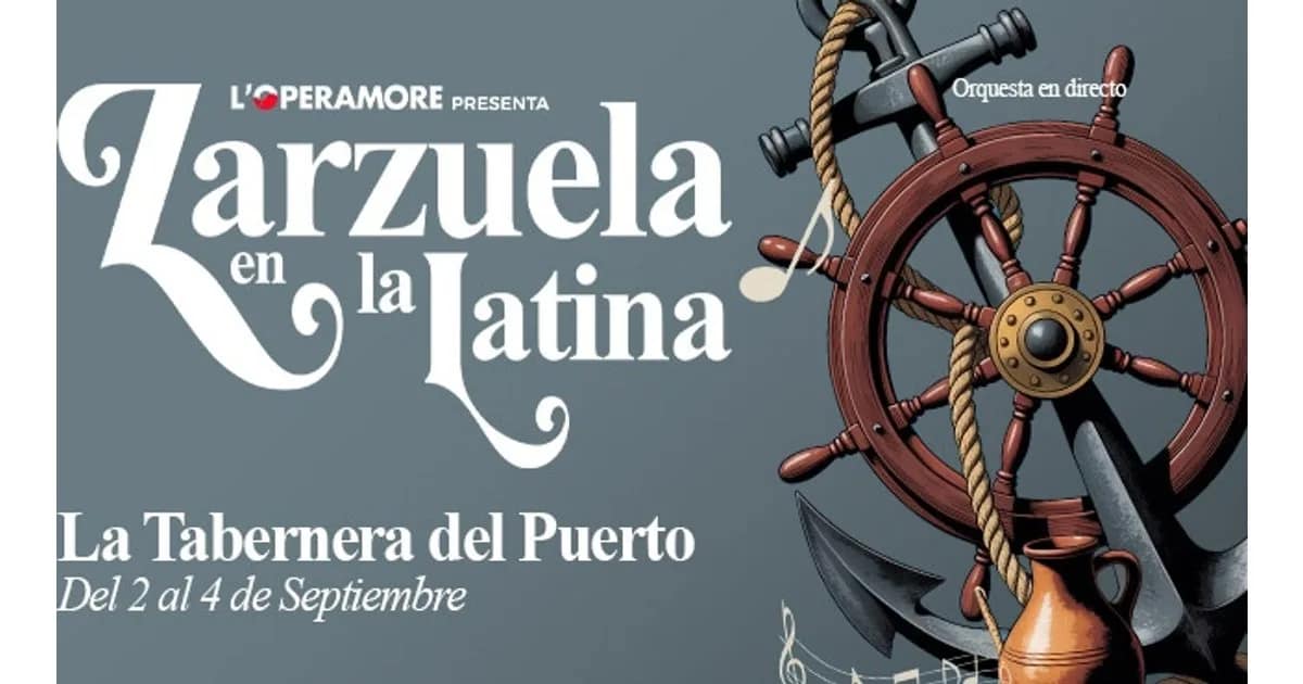 La Tabernera del Puerto - Zarzuela in La Latina event image