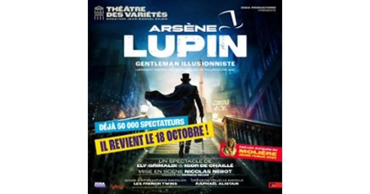 Arsène Lupin, Gentleman Illusionniste event image