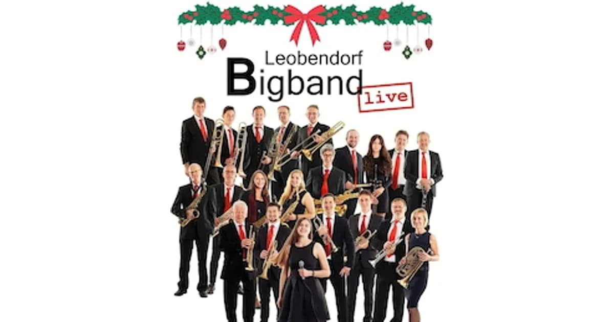 Swinging Christmas 2026 - Weihnachtsprogramm der Leobendorf BigBand & Ernst Jani event image