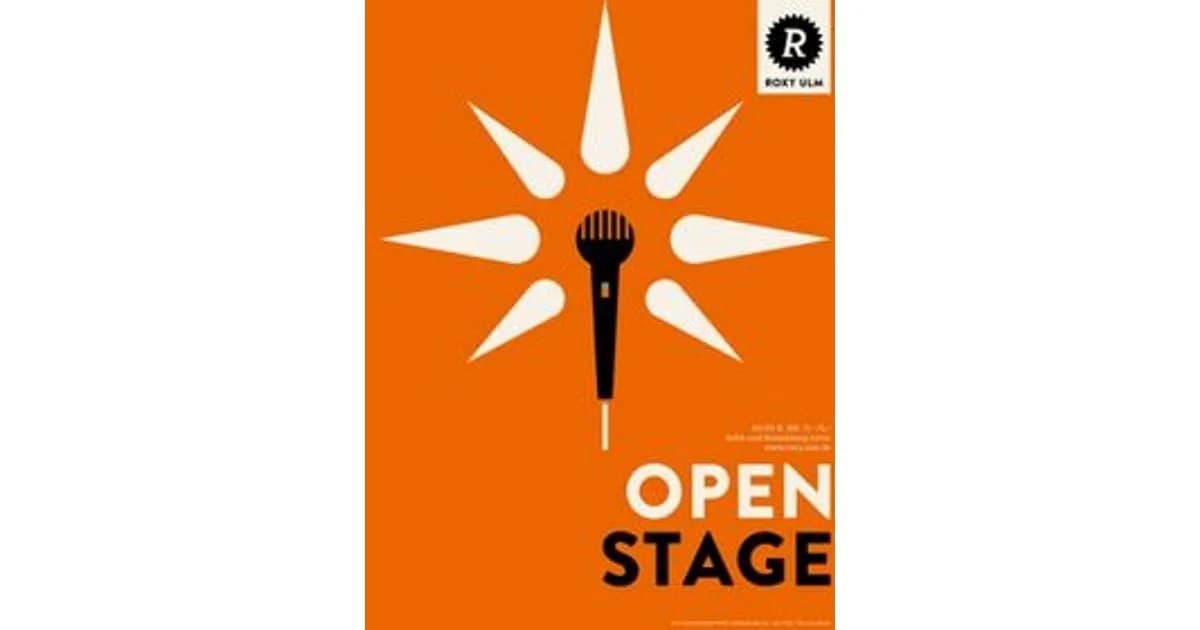 OPEN STAGE - Bühne für Künstler:innen aus allen Bereichen event image
