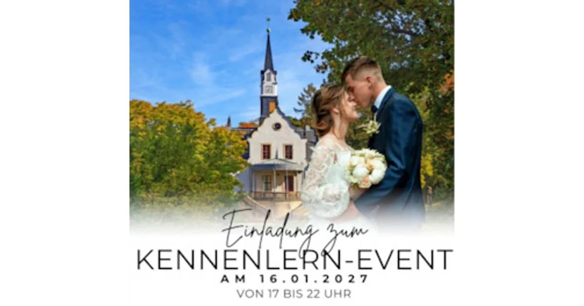 Schloss Burgk Freital - Kennenlern-Event - Probehochzeit mit allen Sinnen event image