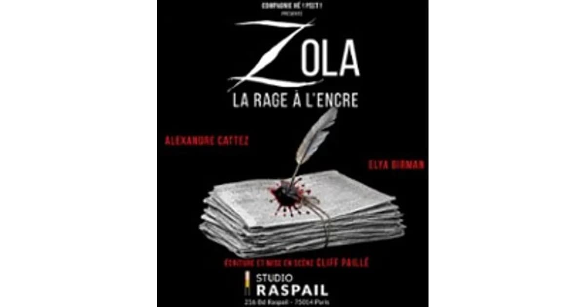 Zola, La Rage à l'Encre event image