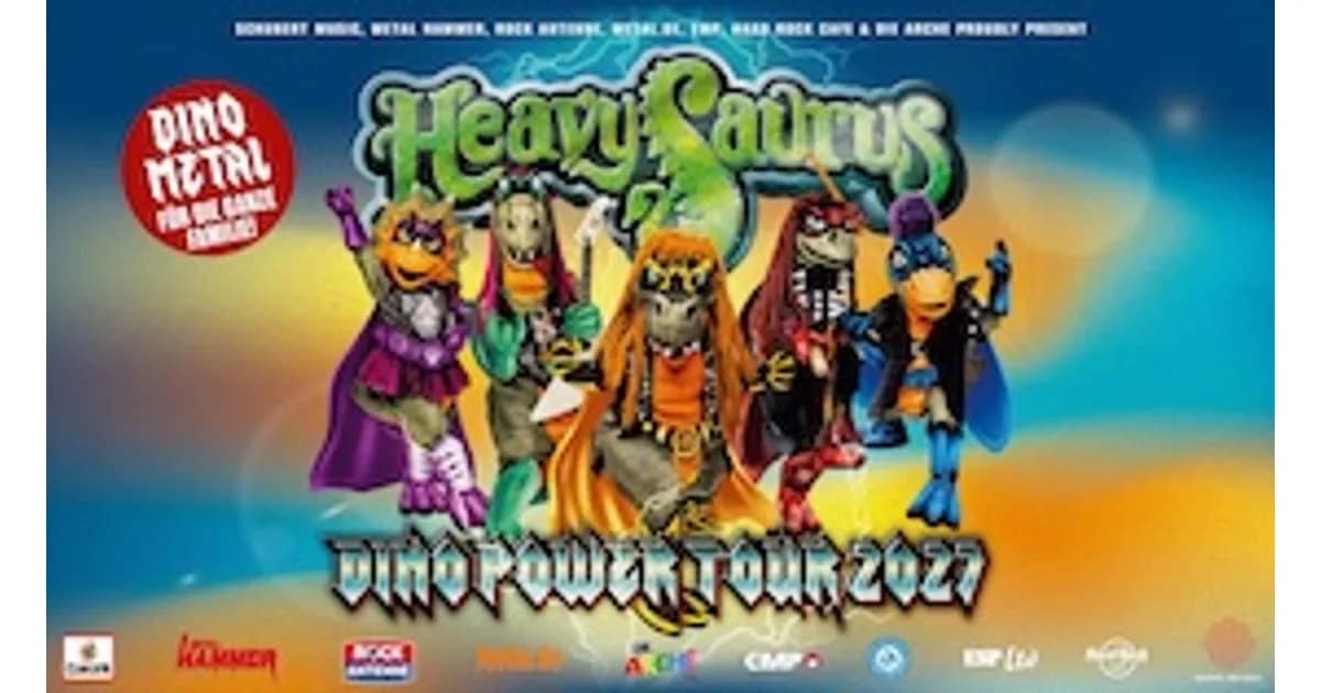 Kinderkonzert - Heavysaurus - Mission Dino Power Tour 2027 event image