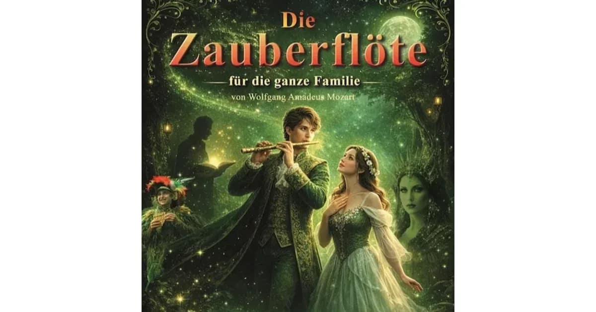 Zauberflöte - für die ganze Familie - mit Erzähler event image