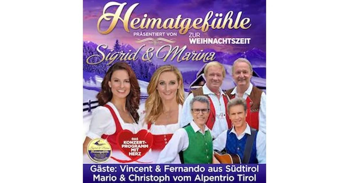 Heimatgefühle zur Weihnachtszeit - mit Sigrid & Marina event image