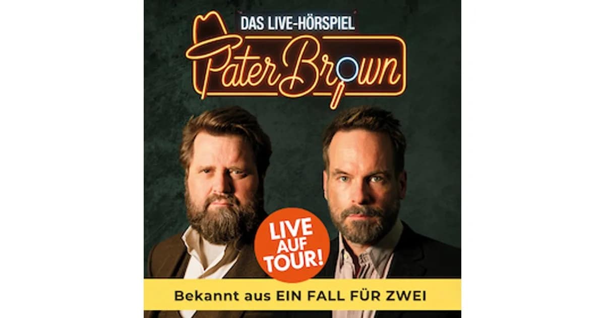 Pater Brown – Das Live-Hörspiel - Mit Antoine Monot & Wanja Mues event image