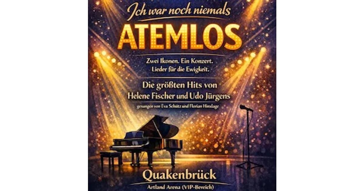 Ich war noch niemals... ATEMLOS! - Die größten Hits von Helene Fischer und Udo Jürgens event image