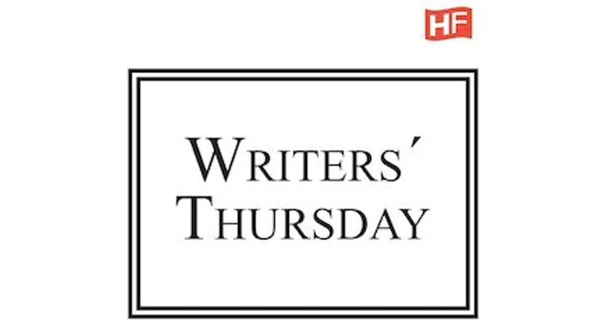 Harbour Front Literaturfestival 2026 - Writers Thursday Special event image