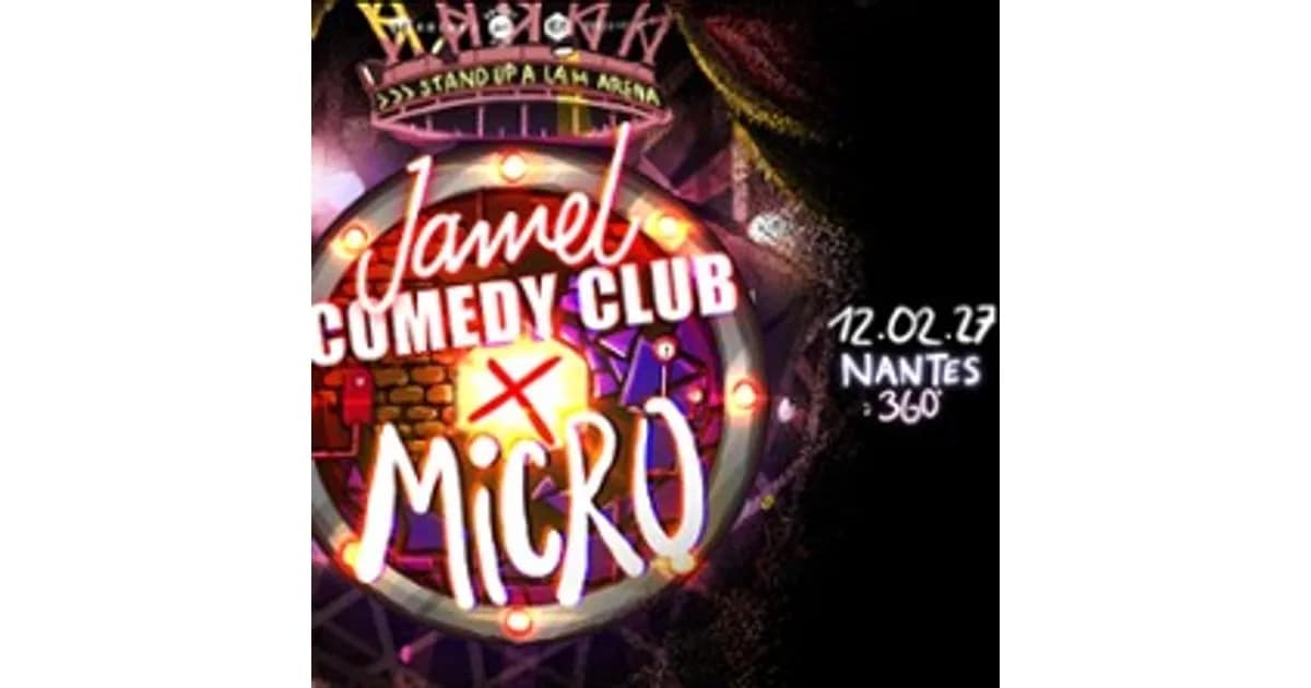 Jamel Comedy Club x Micro Arena 360° event image