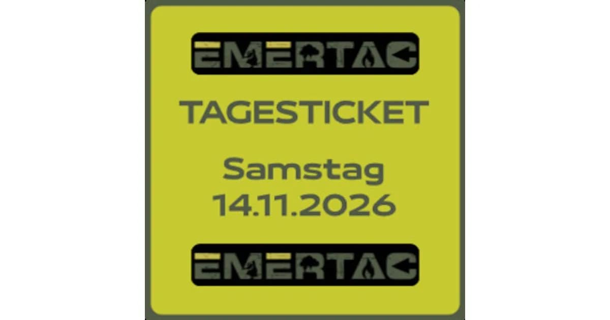 EMERTAC Experience Days - EMERTAC Experience Days Samstag event image