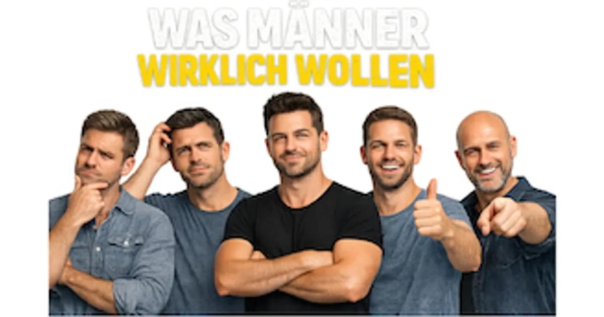 Theater im Paradies 2026/27 - WAS MÄNNER WIRKLICH WOLLEN (Kabarett-Dinner) event image