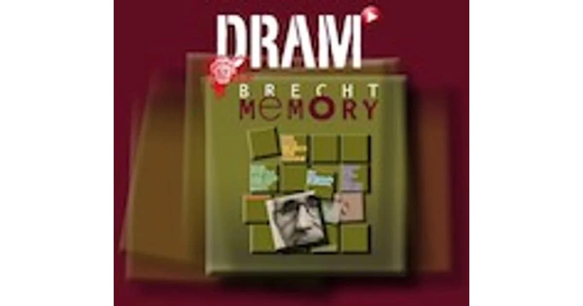 DRAM Brecht - Memory - „Ändere die Welt, sie braucht es.“ (Bertolt Brecht) event image